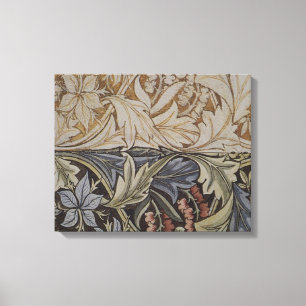 William Morris Blauglockentapete Botanischer Klass Leinwanddruck
