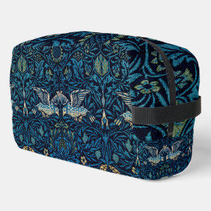 William Morris Blue Birds Floraler Teppich Klassik Waschbeutel