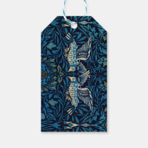 William Morris Blue Birds Tapestry Classic Geschenkanhänger