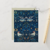 William Morris Blue Birds Tapestry Classic