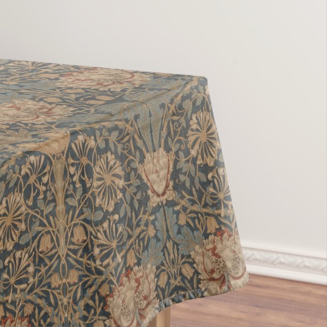 William Morris: Blue Honeysuckle Tablecloth Tischdecke (Beispiel)
