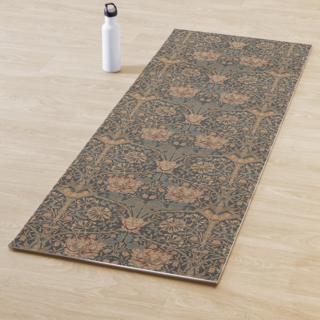William Morris: Blue Honeysuckle Yoga Mat Yogamatte (Beispiel)