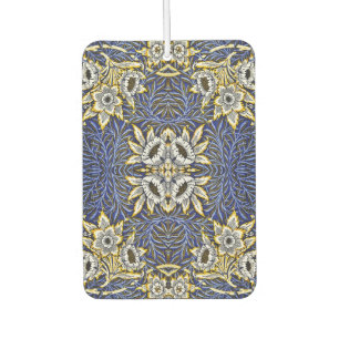 William Morris Blue und Gold Tulip Willow Design Autolufterfrischer