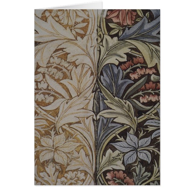 William Morris Bluebell Tapestry Design (Vorne)