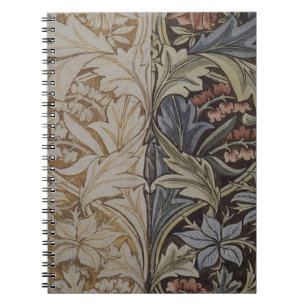 William Morris Bluebell Tapestry Design Notizblock