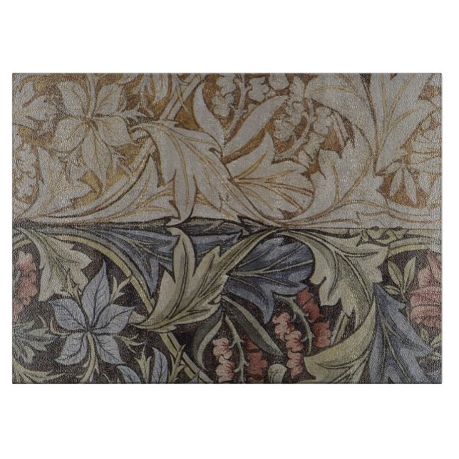 William Morris Bluebell Tapestry Design Schneidebrett (Vorderseite)