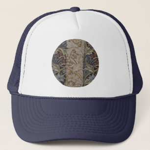 William Morris Bluebell Tapestry Design Truckerkappe