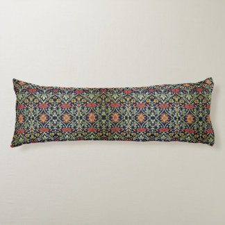 William Morris Blume Foliage Green Yellow Red Seitenschläferkissen