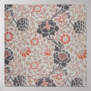 William Morris Blume Grafton Wallpaper Poster