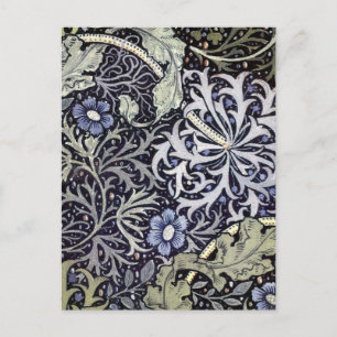 William Morris Blume Postkarte