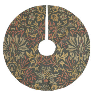 William Morris Blumen-Gardinen-Tapete Polyester Weihnachtsbaumdecke