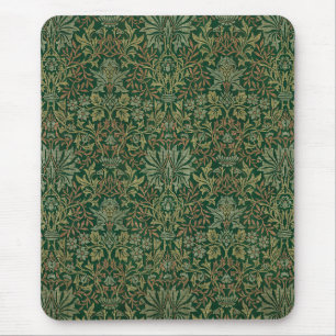 William Morris Blumen-Grünzeug Mousepad