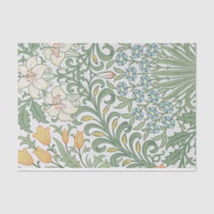 William Morris - Blumenmuster von Tulips & Lilies Seidenpapier