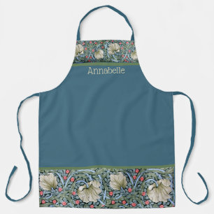 William Morris Blumenprint personalisiert Schürze