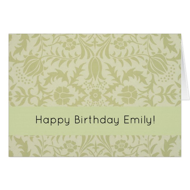 William Morris Borage Wedding Soft Green (Vorderseite (Horizontal))