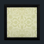 William Morris Borage Wedding Soft Green Geschenkbox<br><div class="desc">Dieses wunderschöne antike Muster basiert auf dem William Morris Borage Tapete Design aus der Mitte des 19. Jahrhunderts. Ein schönes Muster für weiche und schöne Geschenke,  traditionelle Hochzeiten und Feiern,  es ist subtil und prächtig.</div>