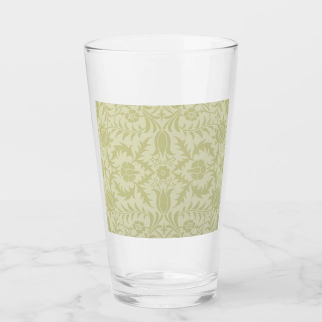 William Morris Borage Wedding Soft Green Glas