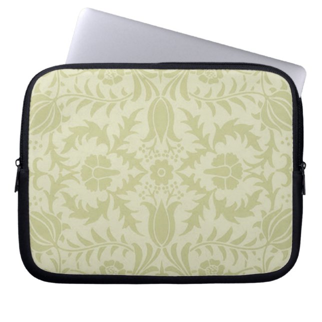 William Morris Borage Wedding Soft Green Laptopschutzhülle (Vorderseite)