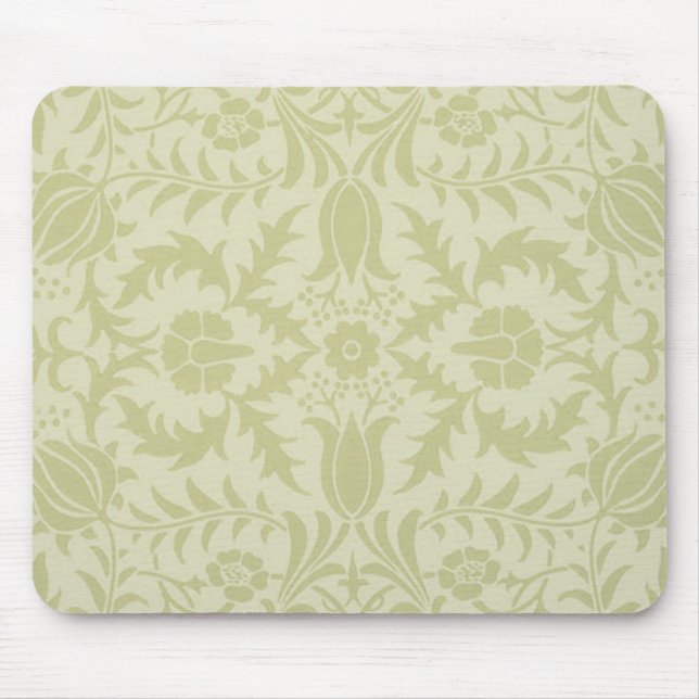 William Morris Borage Wedding Soft Green Mousepad (Vorne)