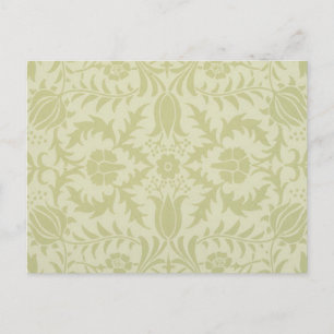 William Morris Borage Wedding Soft Green Postkarte