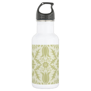 William Morris Boretsch vintage weiches grünes Dam Edelstahlflasche