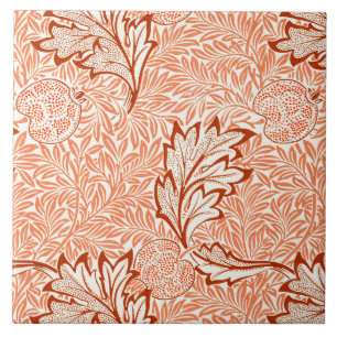 William Morris Botanical Apple Design Fliese