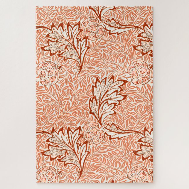William Morris Botanical Apple Design Puzzle (Vertikal)