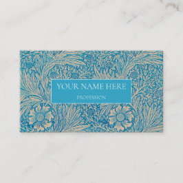 WILLIAM MORRIS BOTANICAL PATTERING BUSINESS CARD VISITENKARTE