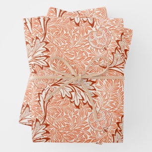William Morris Botanisches Apfel-Design Geschenkpapier Set