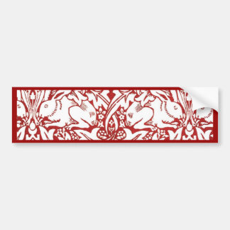 William Morris - Brer Kaninchen Autoaufkleber