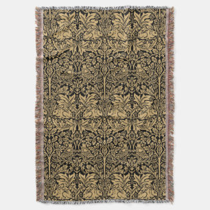 William Morris Brer Rabbit Vintage-Muster Decke