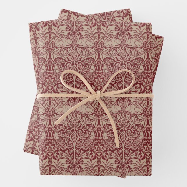 William Morris: Brer Rabbit Wrapping Paper Geschenkpapier Set (Beispiel)