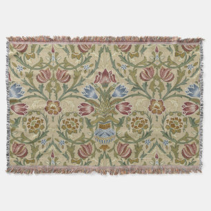 William Morris Brocade Floral Wallpaper Pattern Decke