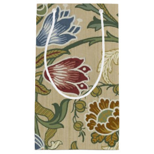 William Morris Brocade Floral Wallpaper Pattern Kleine Geschenktüte