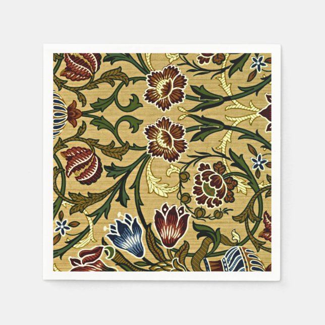 William Morris - Brocade Serviette (Vorderseite)