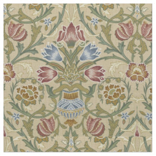 William Morris Brokat Blumen Tapetenmuster Stoff