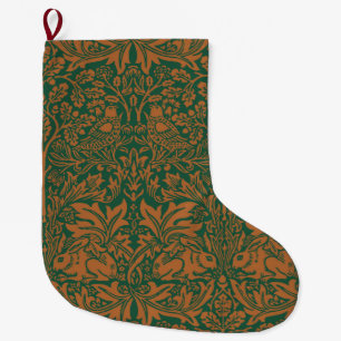 William Morris Brother Rabbit Bernstein Schwarzes Großer Weihnachtsstrumpf