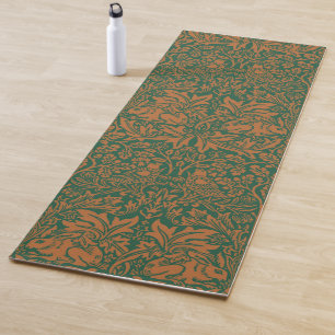 William Morris Brother Rabbit Bernstein Schwarzes Yogamatte