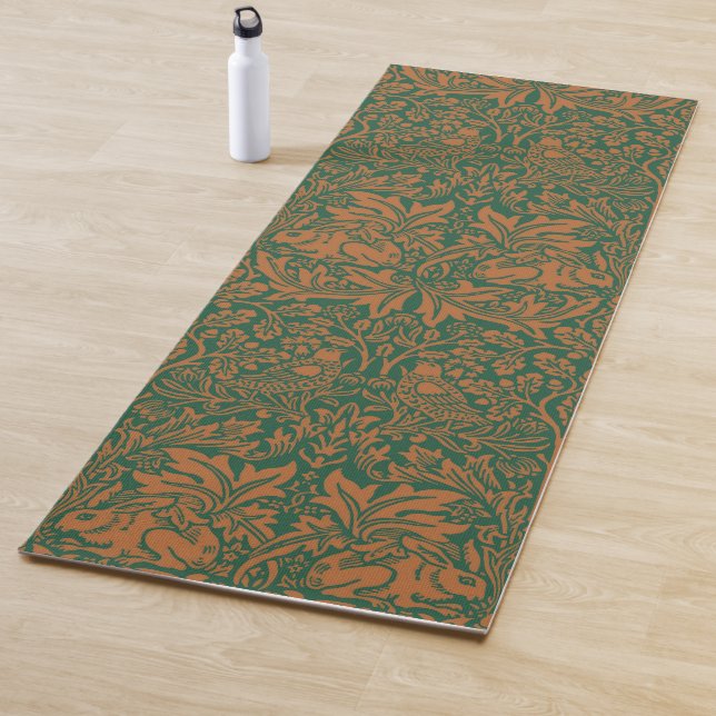 William Morris Brother Rabbit Bernstein Schwarzes  Yogamatte (Beispiel)