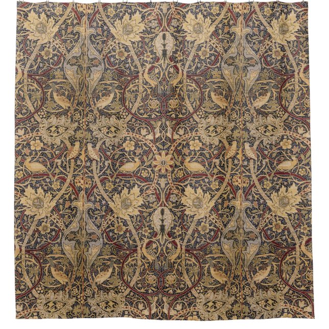 William Morris Bullerswood Carpet Duschvorhang (Vorderseite)