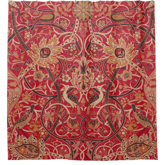 William Morris Bullerswood Duschvorhang (Vorderseite)