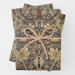William Morris Bullerswood Faux-Teppich Geschenkpapier Set