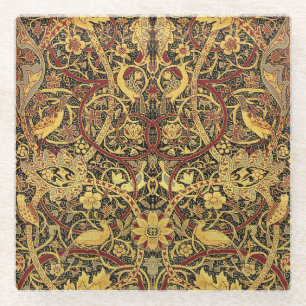 William Morris Bullerswood Faux-Teppich Glasuntersetzer