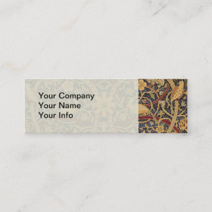 William Morris Bullerswood Faux-Teppich Mini Visitenkarte