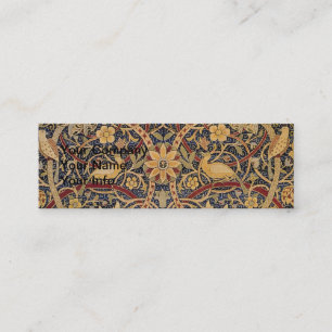 William Morris Bullerswood Faux-Teppich Mini Visitenkarte
