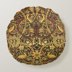 William Morris Bullerswood Faux-Teppich Rundes Kissen