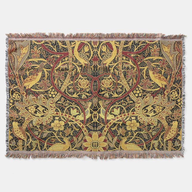 William Morris Bullerswood Imitats Tapestry Decke (Vorderseite)