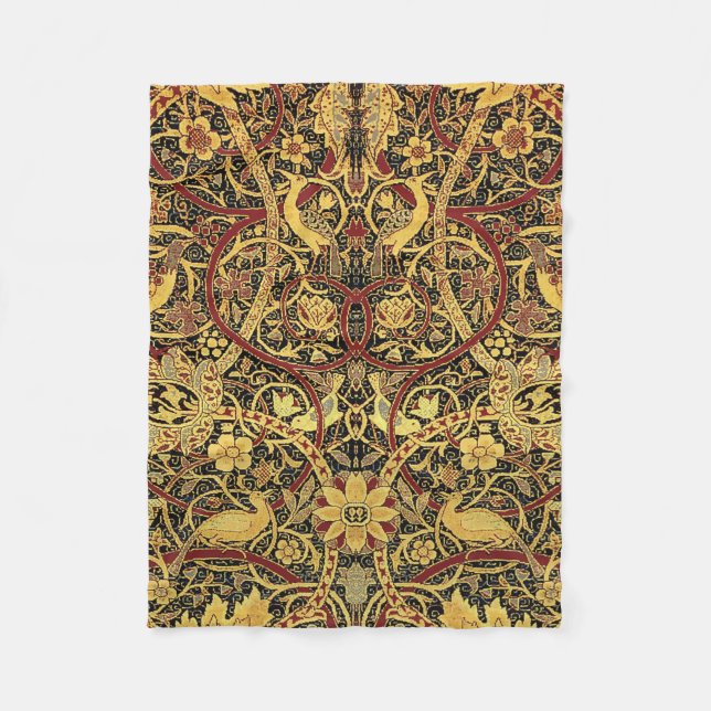 William Morris Bullerswood Imitats Tapestry Fleecedecke (Vorderseite)
