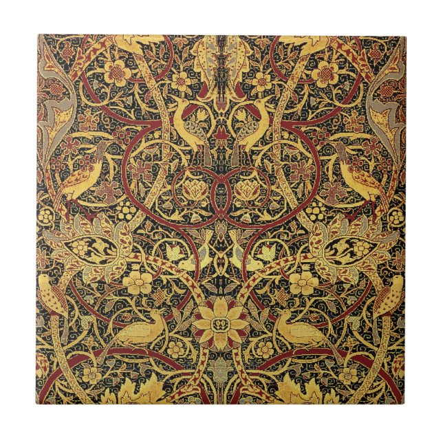 William Morris Bullerswood Imitats Tapestry Fliese (Vorderseite)