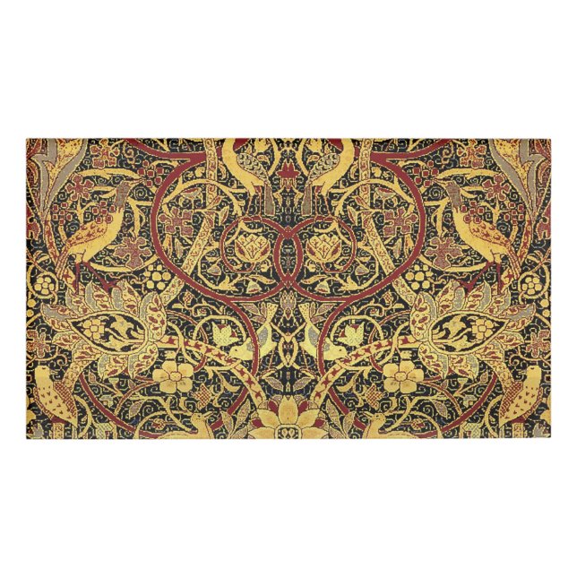 William Morris Bullerswood Imitats Tapestry Namenschild (Vorderseite)